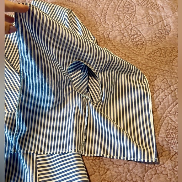 Plain B small blue and white stripe dress - Picture 3 of 15